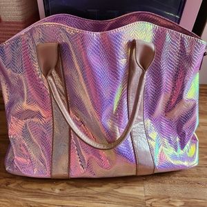 Under One Sky iridescent tote bag